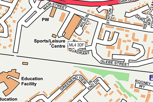 ML4 3DF map - OS OpenMap – Local (Ordnance Survey)