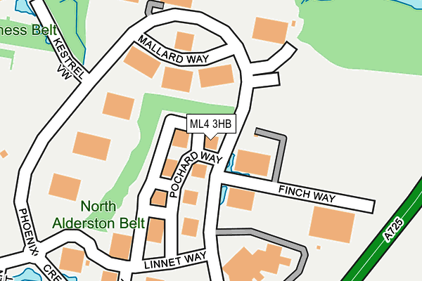 Map of BRIDGE OF WEIR CARE HOME LTD at local scale