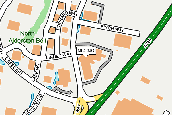 ML4 3JQ map - OS OpenMap – Local (Ordnance Survey)