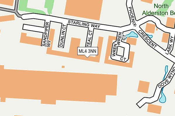 ML4 3NN map - OS OpenMap – Local (Ordnance Survey)