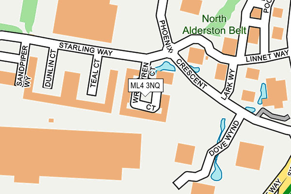 Map of GT SPACE LTD at local scale