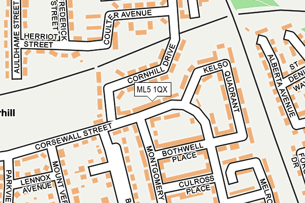 ML5 1QX map - OS OpenMap – Local (Ordnance Survey)