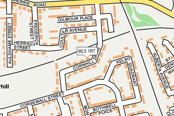 ML5 1RT map - OS OpenMap – Local (Ordnance Survey)