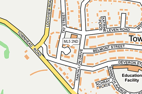 ML5 2ND map - OS OpenMap – Local (Ordnance Survey)