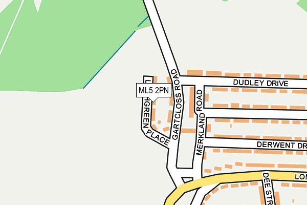 ML5 2PN map - OS OpenMap – Local (Ordnance Survey)