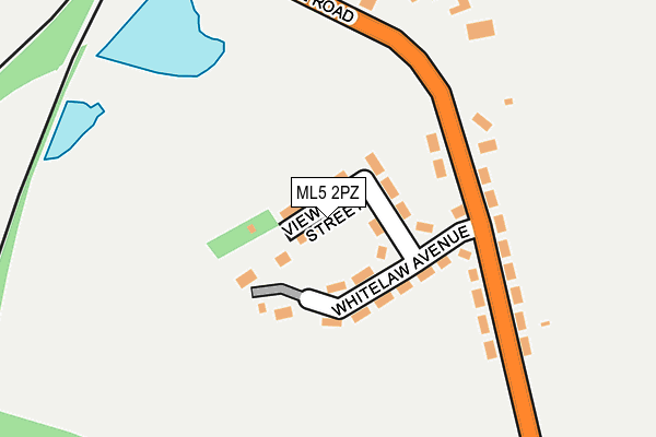 ML5 2PZ map - OS OpenMap – Local (Ordnance Survey)