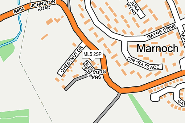 ML5 2SP map - OS OpenMap – Local (Ordnance Survey)