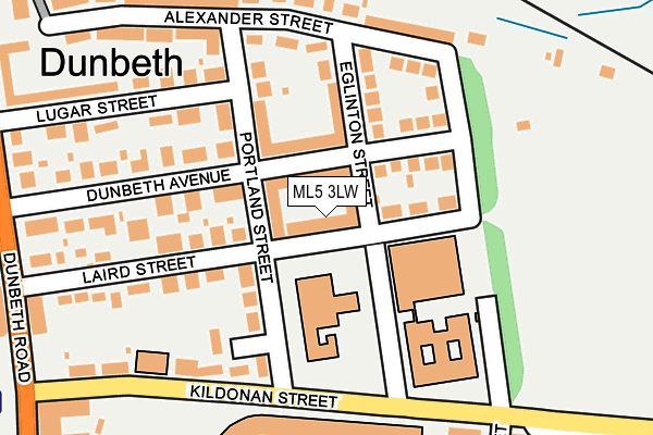 Map of NAISMITH PROPERTY SERVICES LTD at local scale