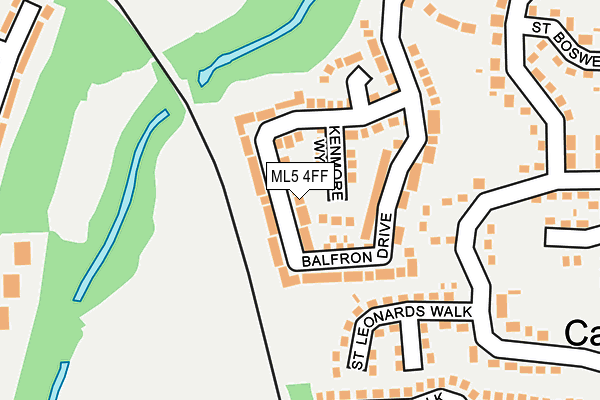Map of SO’FLORAL LTD at local scale