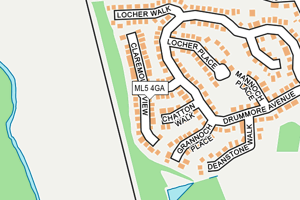 Map of JDH CREATIVE LTD at local scale