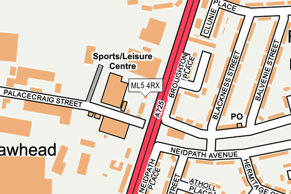 Map of GRAIES PROPERTY MANAGEMENT LTD at local scale