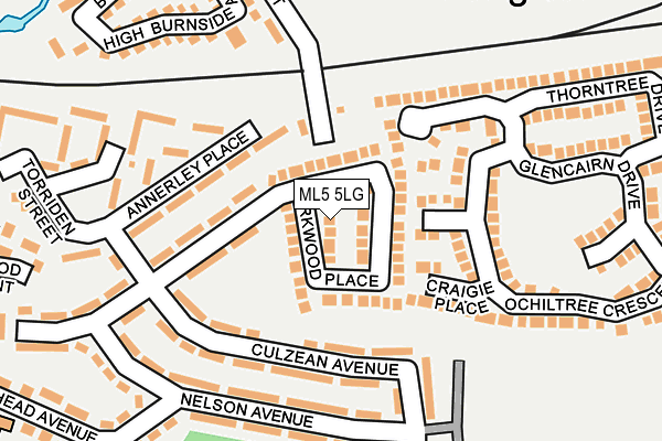 Map of SCOTS CONSTRUCTION LTD at local scale