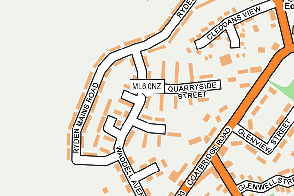 ML6 0NZ map - OS OpenMap – Local (Ordnance Survey)