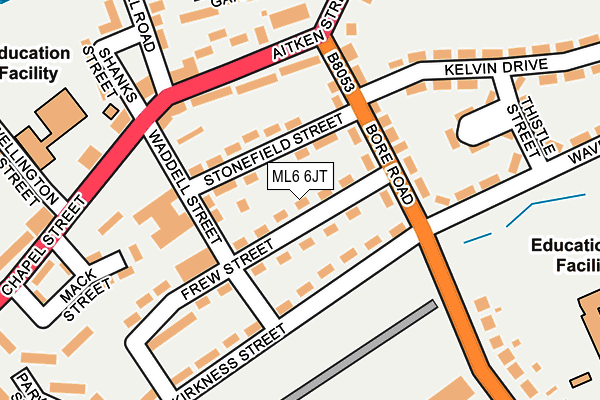 ML6 6JT map - OS OpenMap – Local (Ordnance Survey)