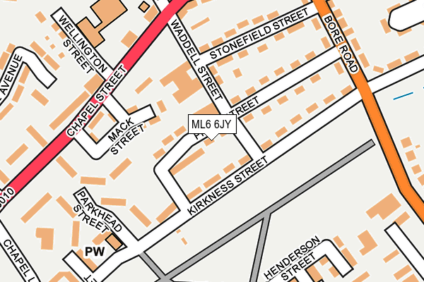 ML6 6JY map - OS OpenMap – Local (Ordnance Survey)