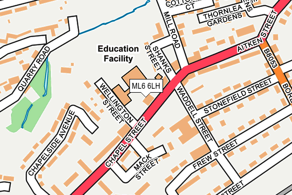 Map of DUNELLAN ACCOUNTANCY LIMITED at local scale