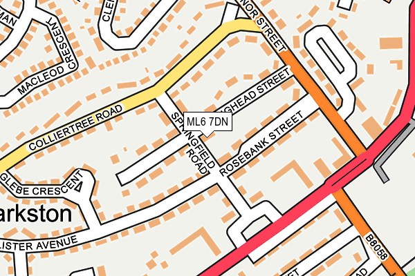 ML6 7DN map - OS OpenMap – Local (Ordnance Survey)