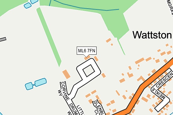 ML6 7FN map - OS OpenMap – Local (Ordnance Survey)