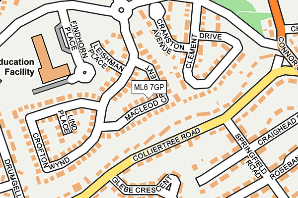 ML6 7GP map - OS OpenMap – Local (Ordnance Survey)