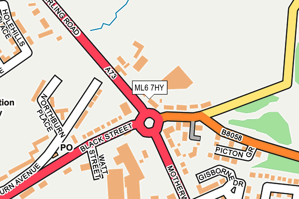 ML6 7HY map - OS OpenMap – Local (Ordnance Survey)