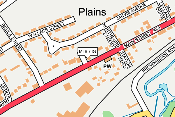 ML6 7JG map - OS OpenMap – Local (Ordnance Survey)