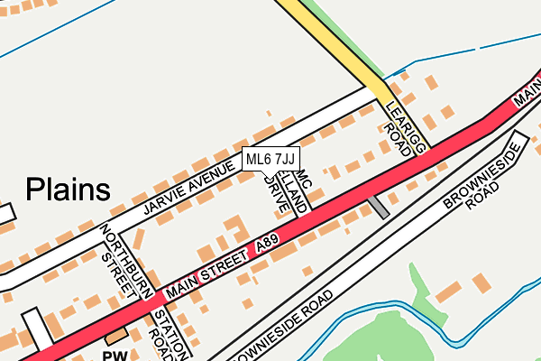 ML6 7JJ map - OS OpenMap – Local (Ordnance Survey)