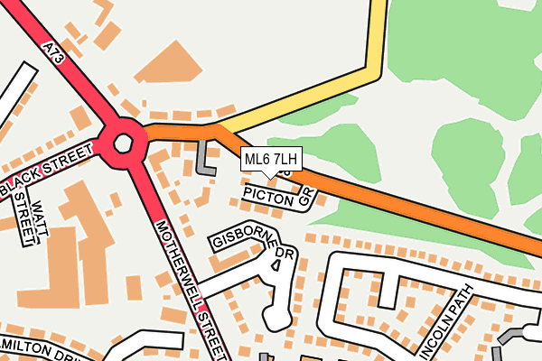 ML6 7LH map - OS OpenMap – Local (Ordnance Survey)