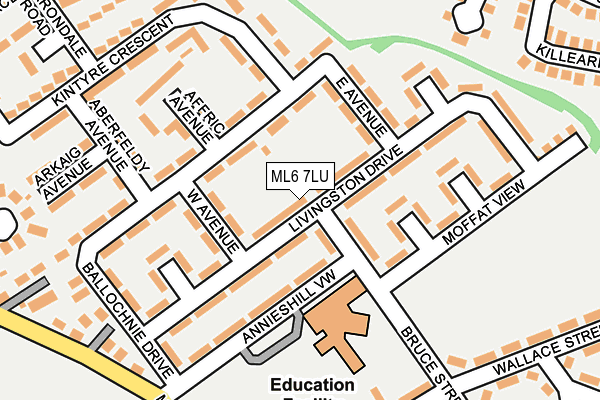 ML6 7LU map - OS OpenMap – Local (Ordnance Survey)