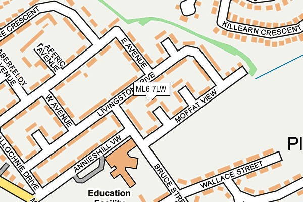 ML6 7LW map - OS OpenMap – Local (Ordnance Survey)