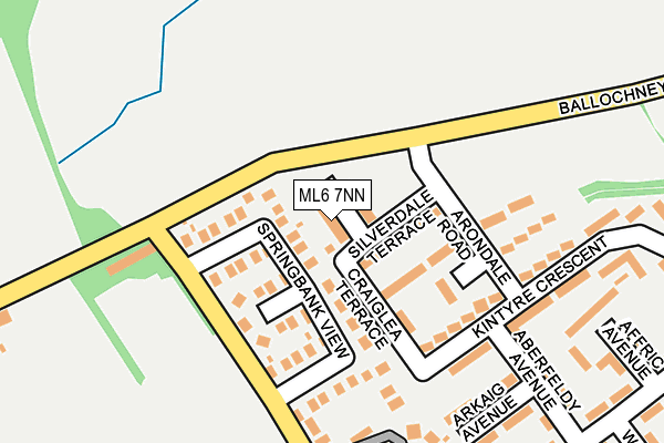 ML6 7NN map - OS OpenMap – Local (Ordnance Survey)