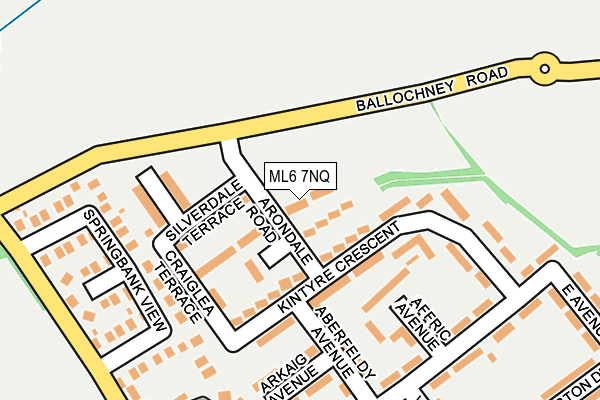 ML6 7NQ map - OS OpenMap – Local (Ordnance Survey)