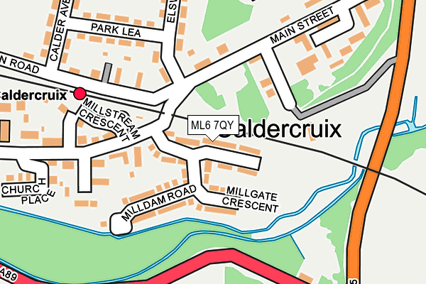 ML6 7QY map - OS OpenMap – Local (Ordnance Survey)