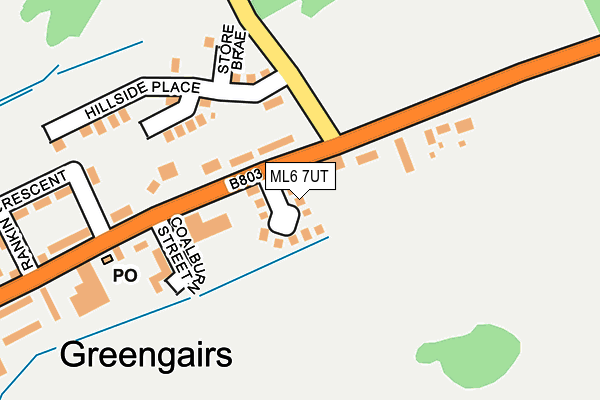 ML6 7UT map - OS OpenMap – Local (Ordnance Survey)