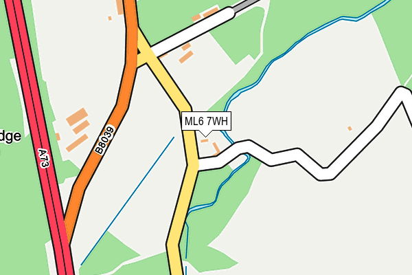 ML6 7WH map - OS OpenMap – Local (Ordnance Survey)