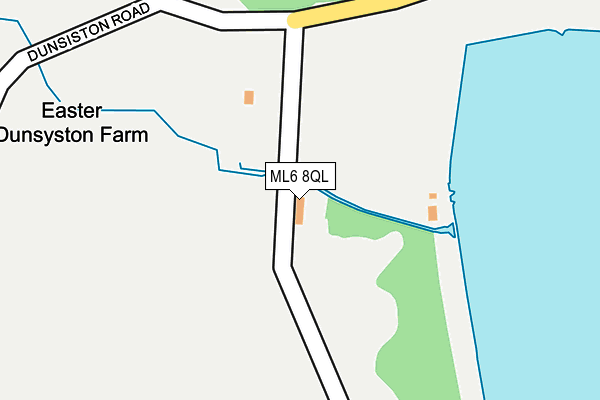 ML6 8QL map - OS OpenMap – Local (Ordnance Survey)