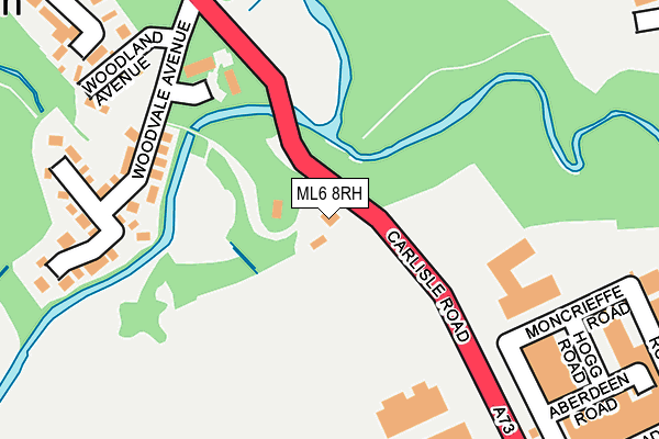 ML6 8RH map - OS OpenMap – Local (Ordnance Survey)