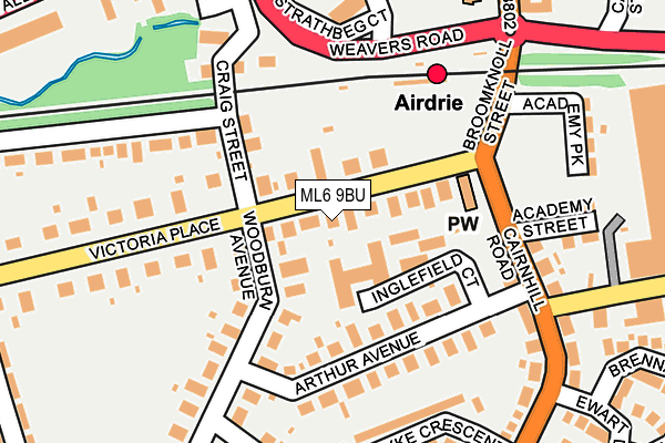 Map of ATTUNE YOU LTD at local scale