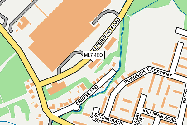 ML7 4EQ map - OS OpenMap – Local (Ordnance Survey)