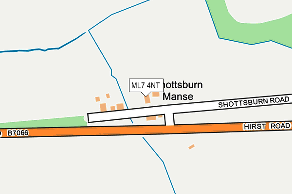 ML7 4NT map - OS OpenMap – Local (Ordnance Survey)