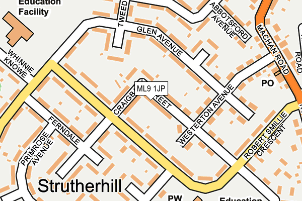 Map of A1 GROUNDWORKS LIMITED at local scale
