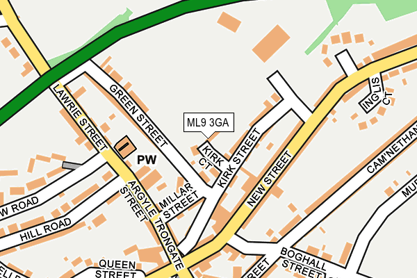 Map of S & S JOINERY SERVICES LIMITED at local scale