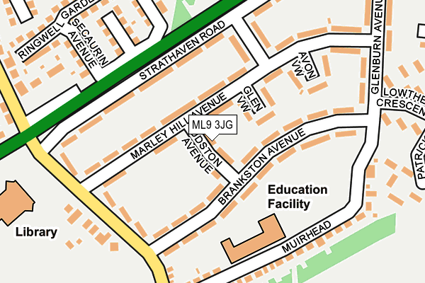 Map of MATTHEW COWAN JOINERS LTD at local scale