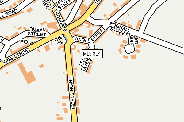 ML9 3LY map - OS OpenMap – Local (Ordnance Survey)