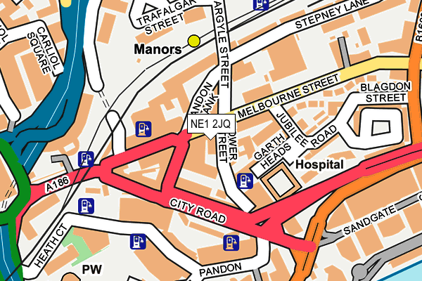 Map of KICKPOINT LIMITED at local scale