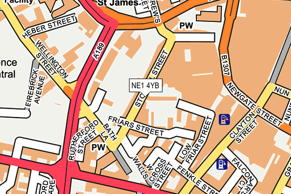 Map of JCS TRANSPORT SOLUTIONS LTD at local scale