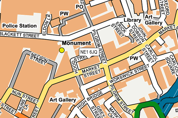 Map of BH PLANNING AND DESIGN LIMITED at local scale