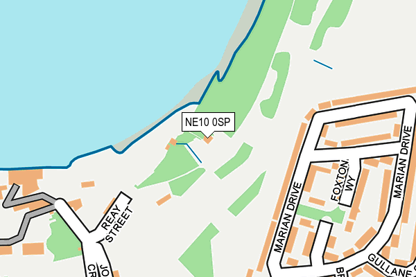 NE10 0SP map - OS OpenMap – Local (Ordnance Survey)
