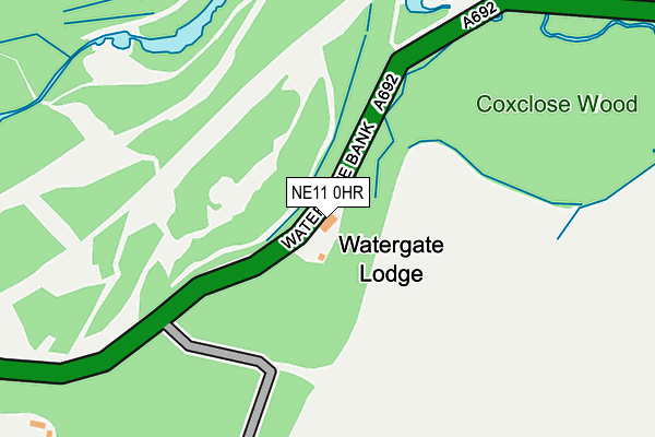 NE11 0HR map - OS OpenMap – Local (Ordnance Survey)