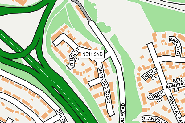 Map of SPA RETAILING LTD at local scale
