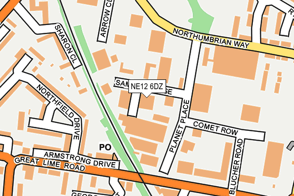 Map of RIDAW LIMITED at local scale